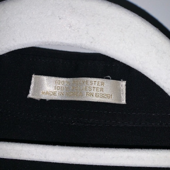 Elliott Men’s Black Button up long sleeve dress shirt - Picture 4 of 7